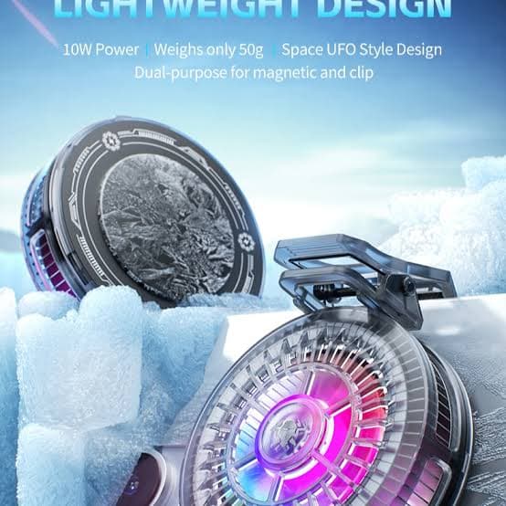 Plextone UF1 RGB Magnetic Radiator Phone Cooler