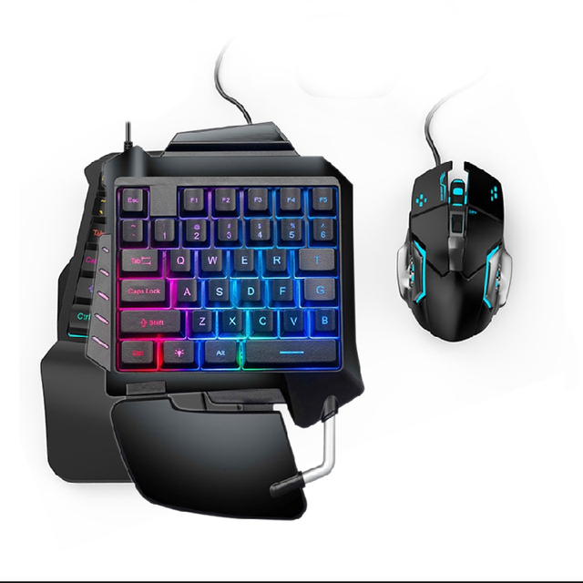 5 in 1 Gaming Keyboard and Mouse Combo-MK500