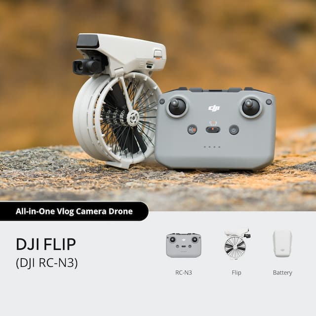 DJI Flip Fly More Combo Drone (DJI RC
