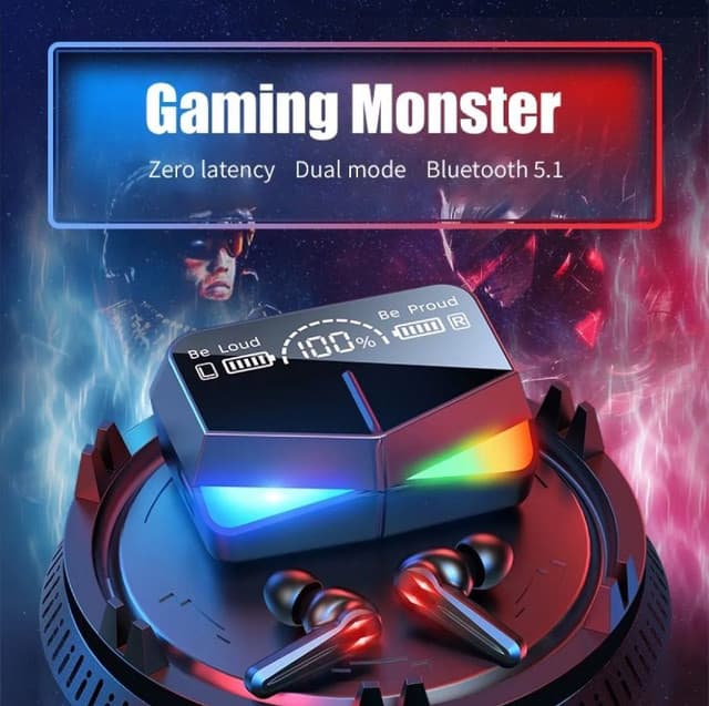 M28 TWS Wireless Gaming Earbuds