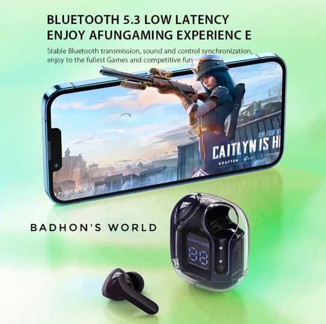 Transparent TWS Earbuds
