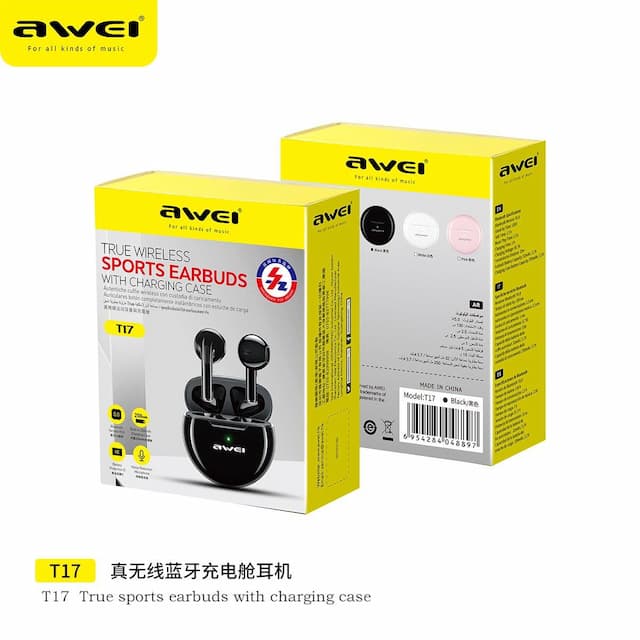 Awei T1 Pro TWS True Wireless Sports Earbuds