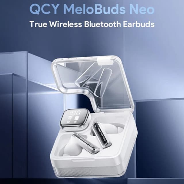 QCY MeloBuds Neo T31 Sci-Fi Aesthetic Earbuds