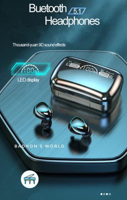 M10 Bluetooth Earbuds