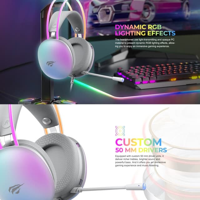 HAVIT H2037D GAMENOTE Gaming Headset With Mic K2-H9011