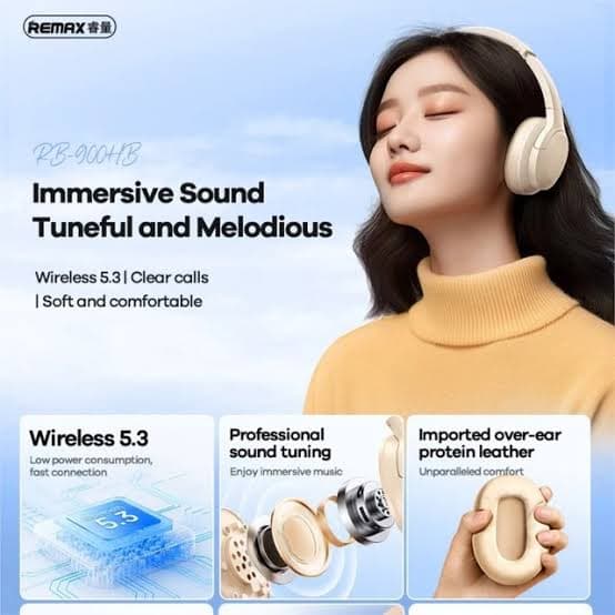 REMAX RB-900HB Noise Canceling Wireless Headset L1-H9002