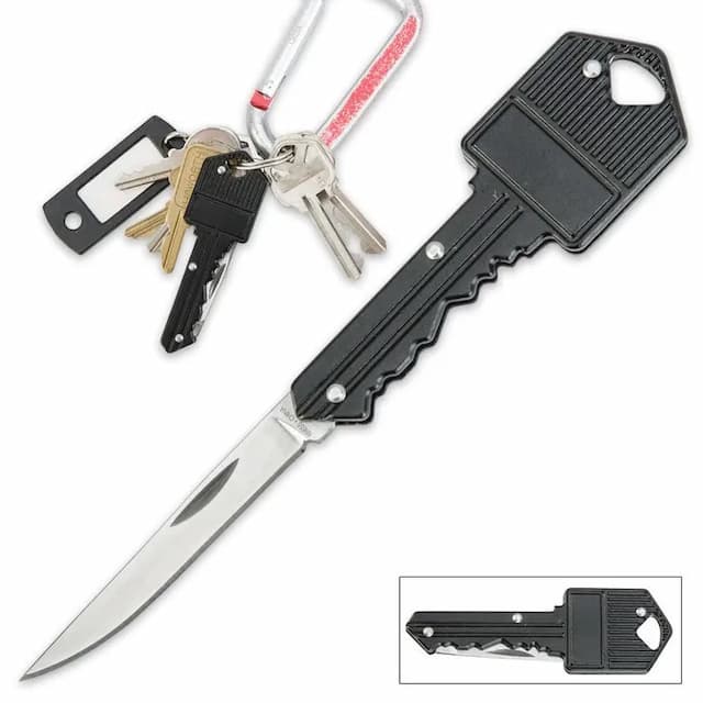 Key Ring Tools Kitchen Knife Folding Peeler Pocket cutter (2 inches) Tools