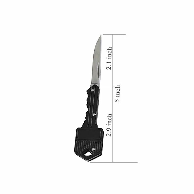 Key Ring Tools Kitchen Knife Folding Peeler Pocket cutter (2 inches) Tools