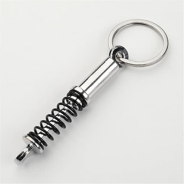 Car Gear Box Key Ring Car Wheel Key ring Imitation 6 Speed Manual Car Styling Key ring