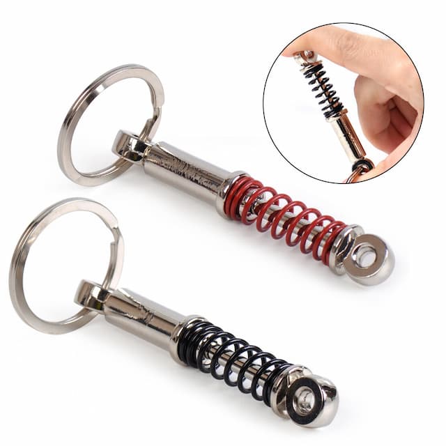 Car Gear Box Key Ring Car Wheel Key ring Imitation 6 Speed Manual Car Styling Key ring