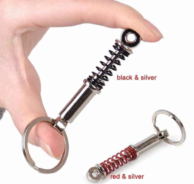 Car Gear Box Key Ring Car Wheel Key ring Imitation 6 Speed Manual Car Styling Key ring