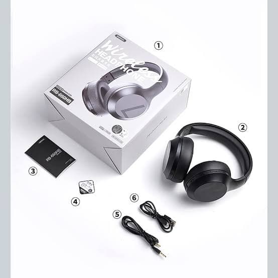REMAX RB-660HB Stereo Wireless Bluetooth Headset L1-H9003