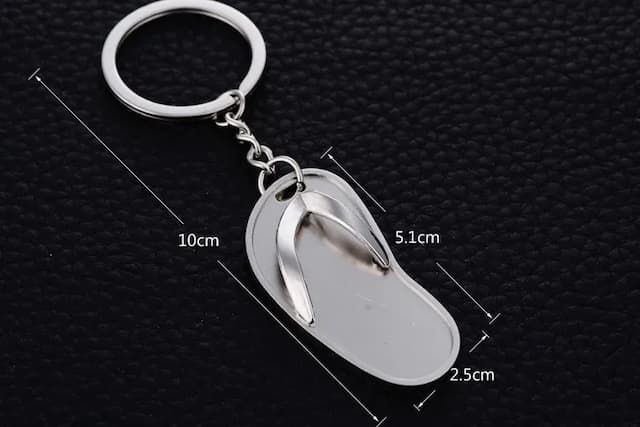 Sandal Slippers Key Ring for Car Bike Motor Cycle Pendant