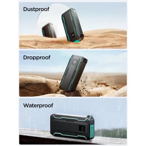 Joyroom JR-L018 22.5W 2000mAh Outdoor Power Bank With Lighting & Type-C Dual Cables