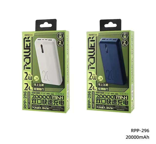 Remax RPP-296 20000mAh power bank from the Landon series