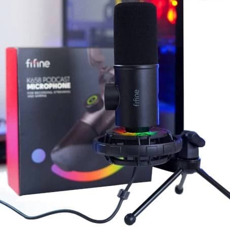 FIFINE K658 USB Dynamic Cardioid Podcast Microphone