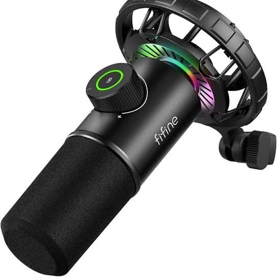 FIFINE K658 USB Dynamic Cardioid Podcast Microphone