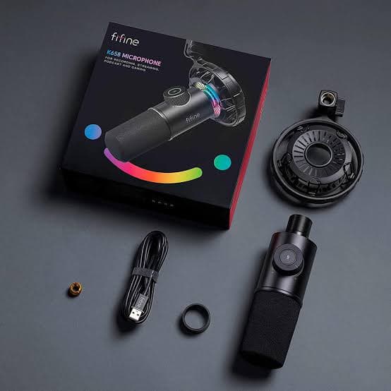FIFINE K658 USB Dynamic Cardioid Podcast Microphone