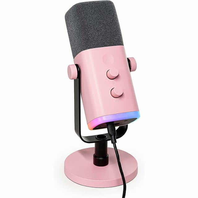 FIFINE AmpliGame AM8 RGB USB/XLR Dynamic Microphone With Touch-Mute