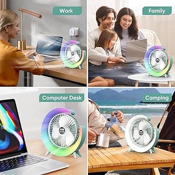 Colourful G63 Desktop Air Conditioner Fan S13-F1192