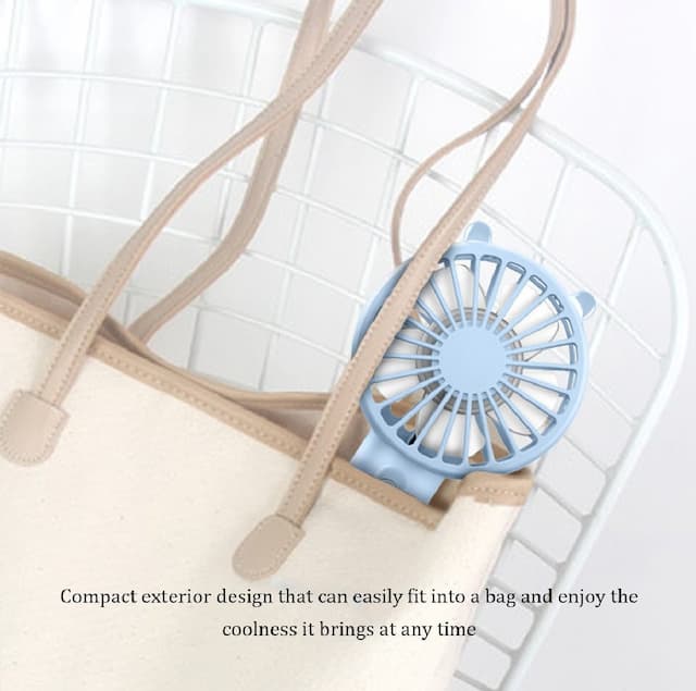 Handheld USB Rechargeable Desk Small Cooling Fan S14-F1200