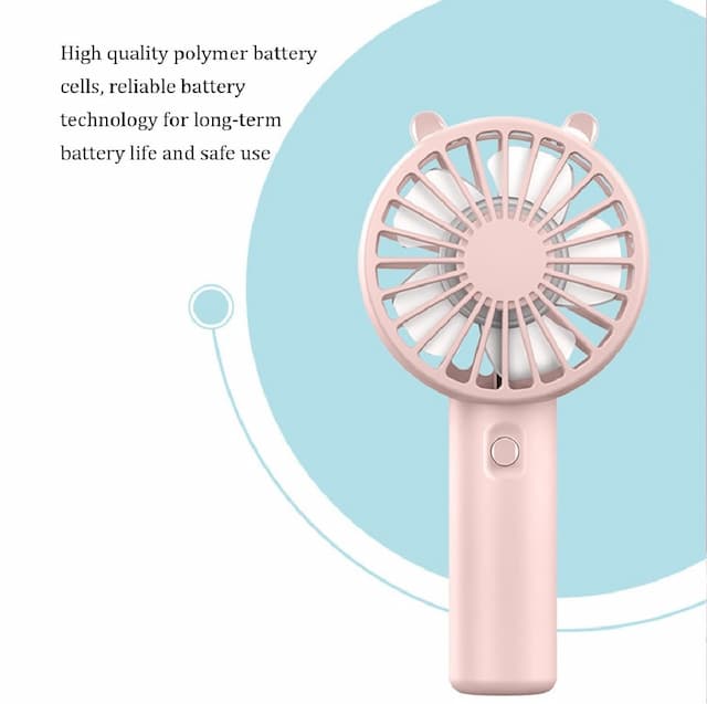 Handheld USB Rechargeable Desk Small Cooling Fan S14-F1200