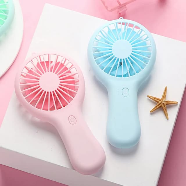Mini Handy Fan Rechargeable With Stand S13-S1195