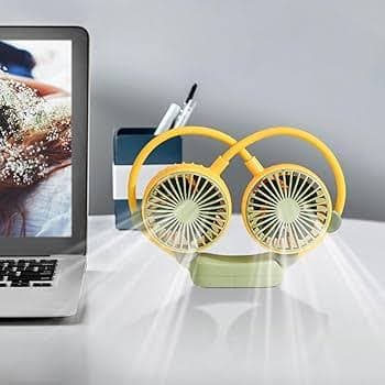 Folding Mini Neck Fan Rechargeable Fan Portable Fan Hand Free S13-F1193