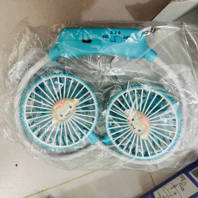 Folding Mini Neck Fan Rechargeable Fan Portable Fan Hand Free S13-F1193