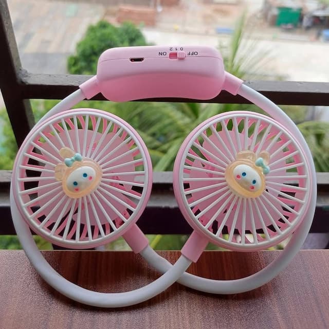 Folding Mini Neck Fan Rechargeable Fan Portable Fan Hand Free S13-F1193