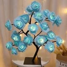 24 LED Rose Flower Tree Lamp