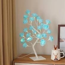 24 LED Rose Flower Tree Lamp