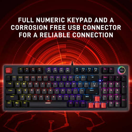 JEDEL GAMING KL-114 MECHANICAL KEYBOARD