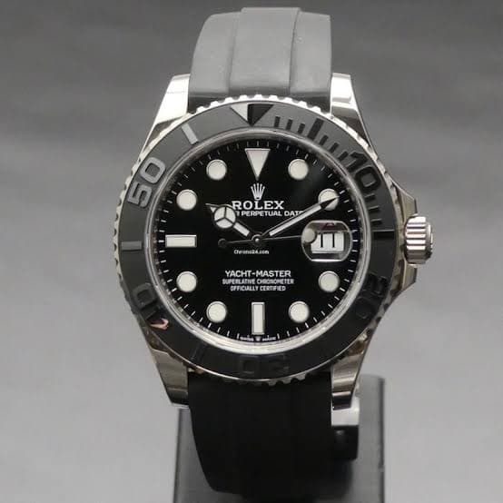 Description Yacht-Master 42 Oyster, 42 mm, white gold M226659-0002 Warranty: 7 Days Return Policy: Damaged product cannot be returned