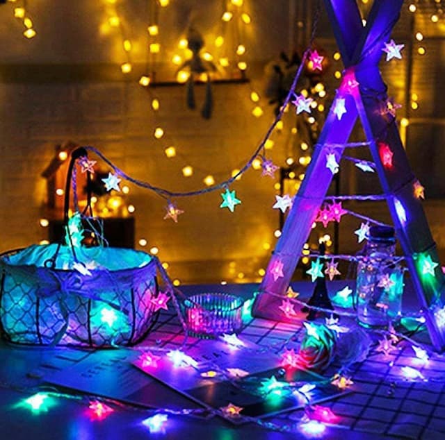 Star Shape Led String Light