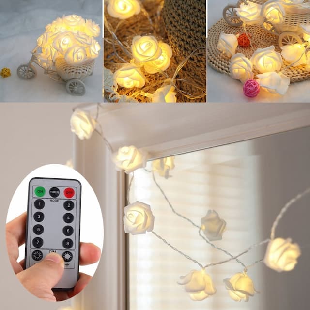Small Rose Fairy Light