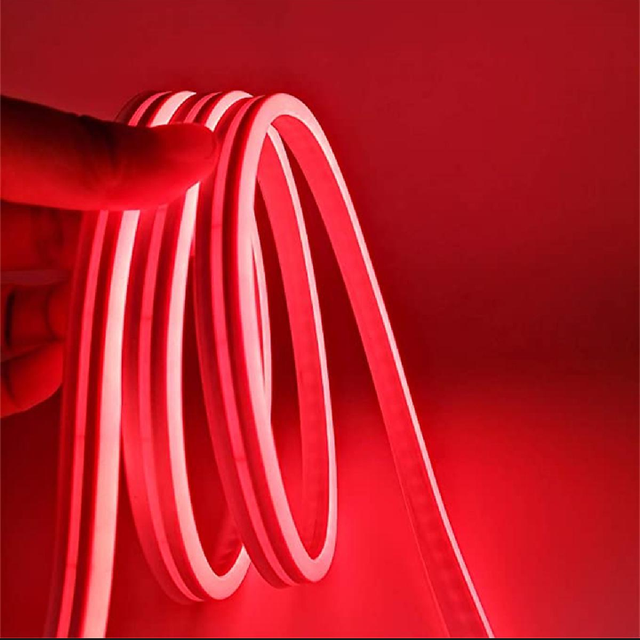 16 feet(5M) Neon Light Strip DC12V Flexible DIY LED Light Home Decoration