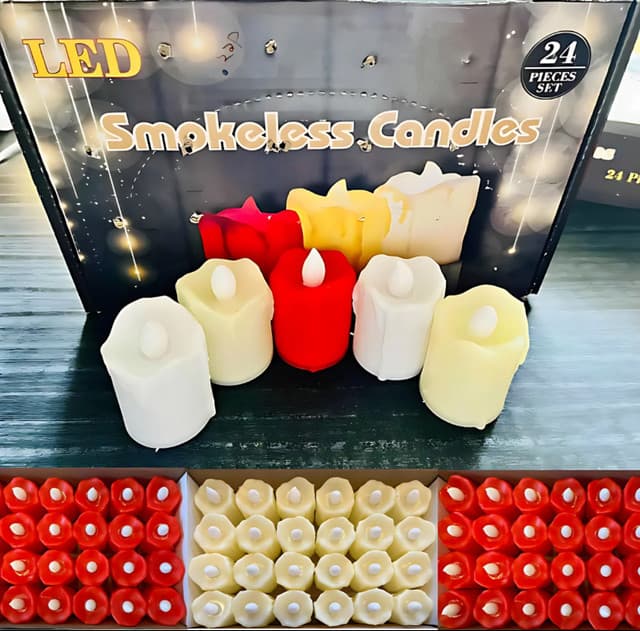 Smokeless LED Candle