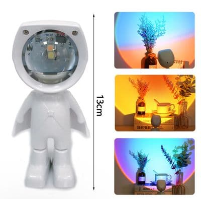 Astronauts Robot Sunset Lamp