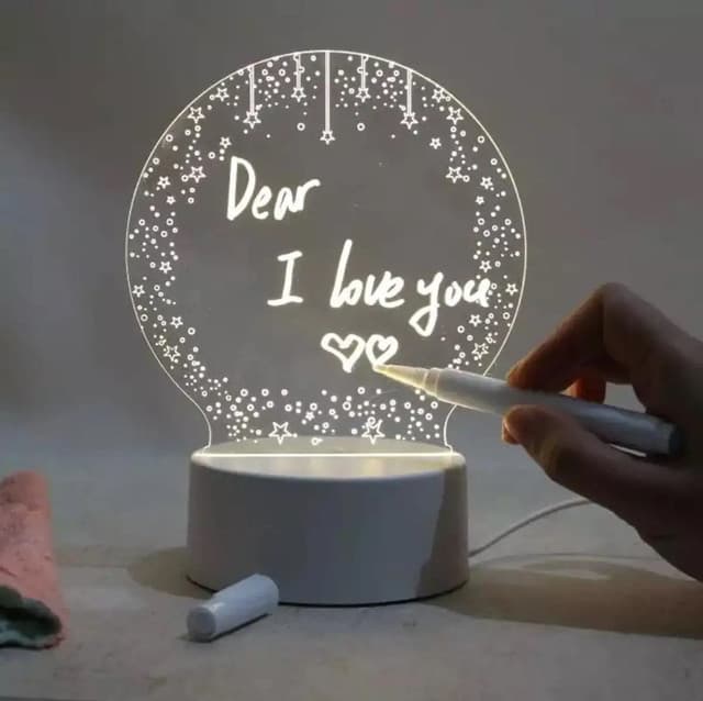 3D circle lamp