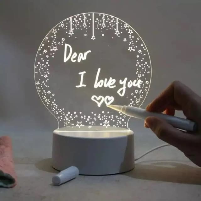 3D circle lamp