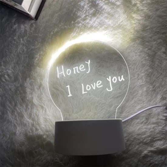 3D circle lamp
