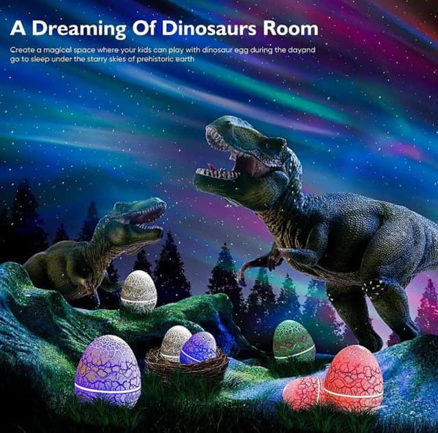 Dinosaur Egg Lamp Music Night Light L3-L3080