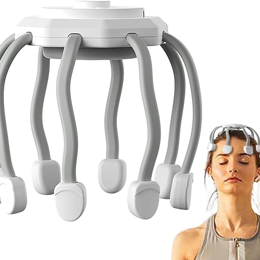 Electric Scalp Massager Head Scratcher Octopus Claws