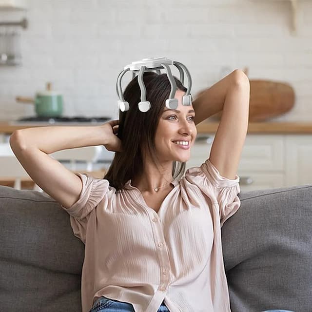 Electric Scalp Massager Head Scratcher Octopus Claws