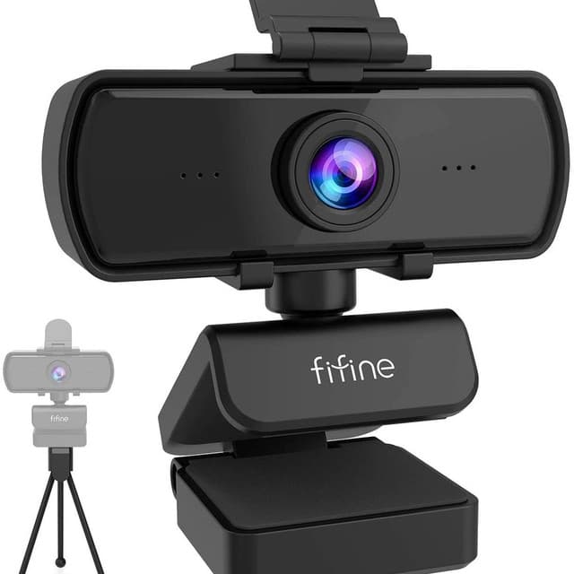 FIFINE K420 2K Computer Webcam Including Tripod Stand with for OBS Streaming, Zoom Meeting on PC/Laptop