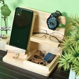 Wooden Desk Organizer