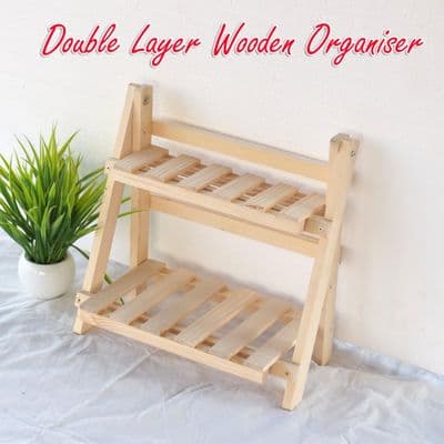 Wooden Self Double Layer