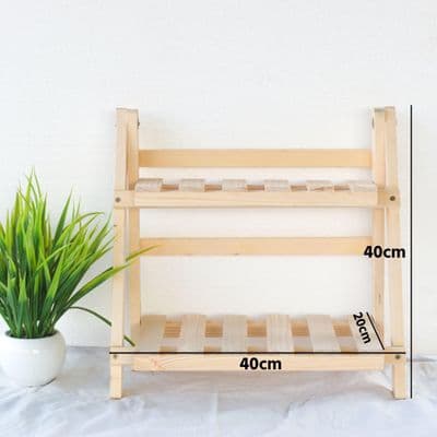Wooden Self Double Layer
