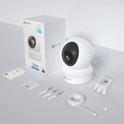 EZVIZ CS-H6C 1080P 360° Pan & Tilt Smart Home Security Camera